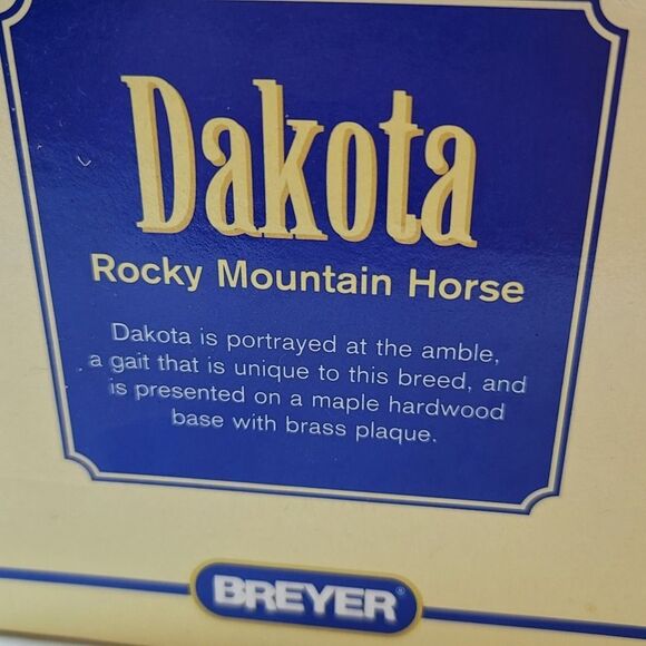 Breyer Dakota Rocky Mountain Horse collectible limited edition - NIB- RARE - Picture 13 of 15